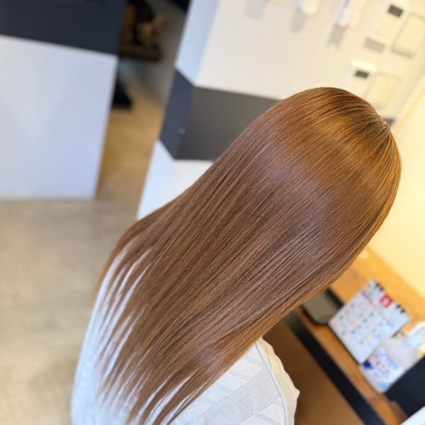 ミルクブラウンカラー