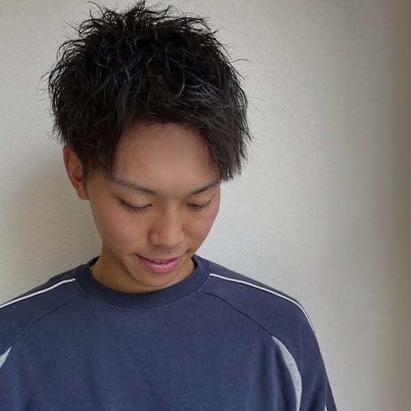 ソフトなヘアスタイル