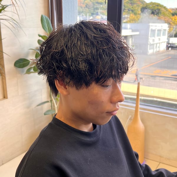 【シャドウパーマ】|LUCK由比ヶ浜