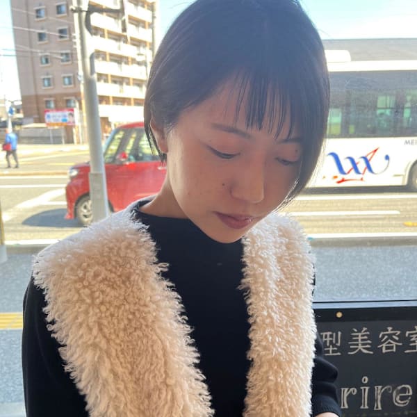 ミニボブ|半個室型美容室 Sourire 今宿店