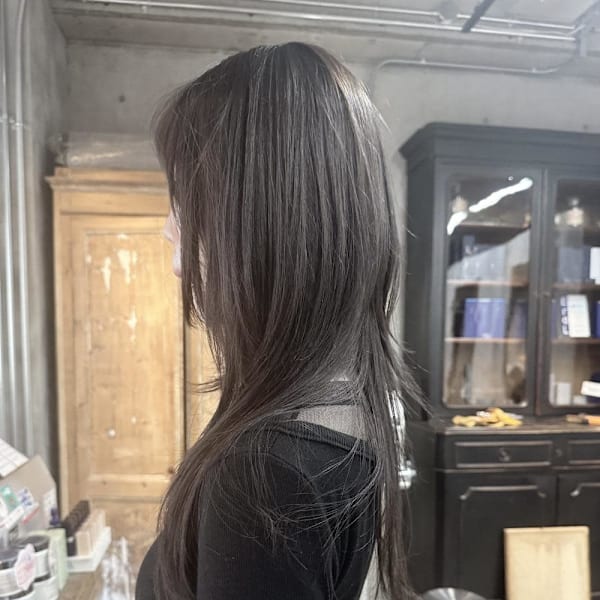 ロング・レイヤー・ウルフ|atacca ungu