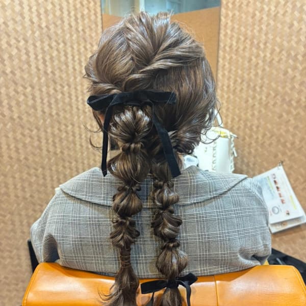 ウィッグアレンジ