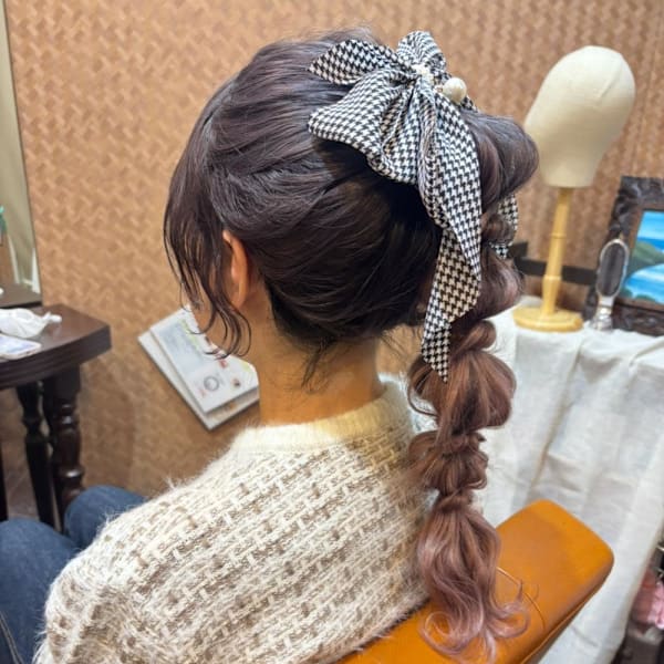 ウィッグアレンジ