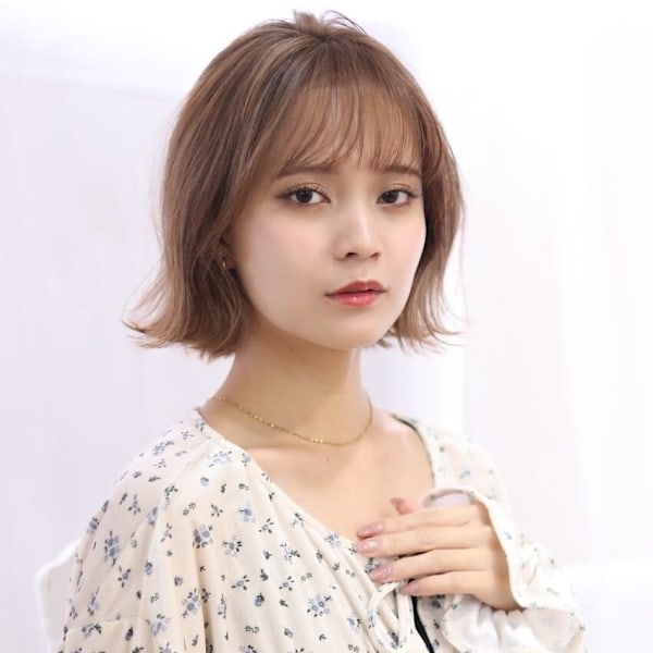 10代/20代/30代におすすめ♪大人気外ハネボブ&ベージュ|hair+resort bouquet