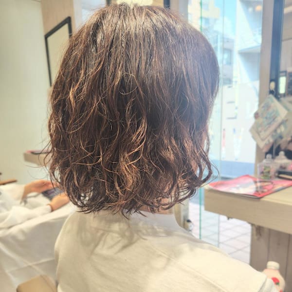 ボブ/ミニボブ/パーマ