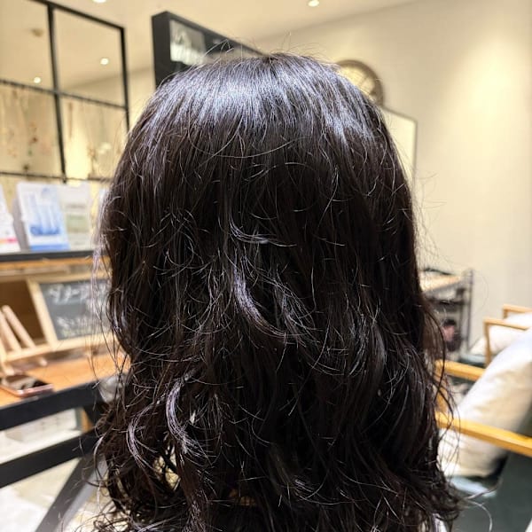 パーマスタイル/30代/大橋