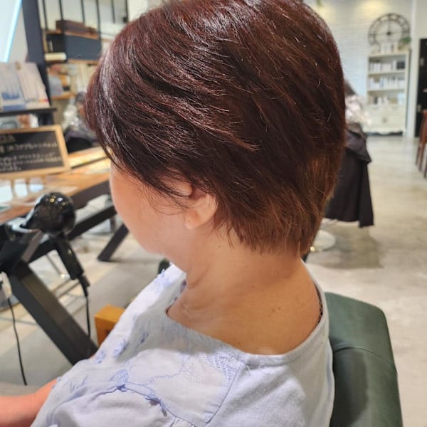 大人ショート/40代/大橋塩原|SOHO hair & botanical 大橋店