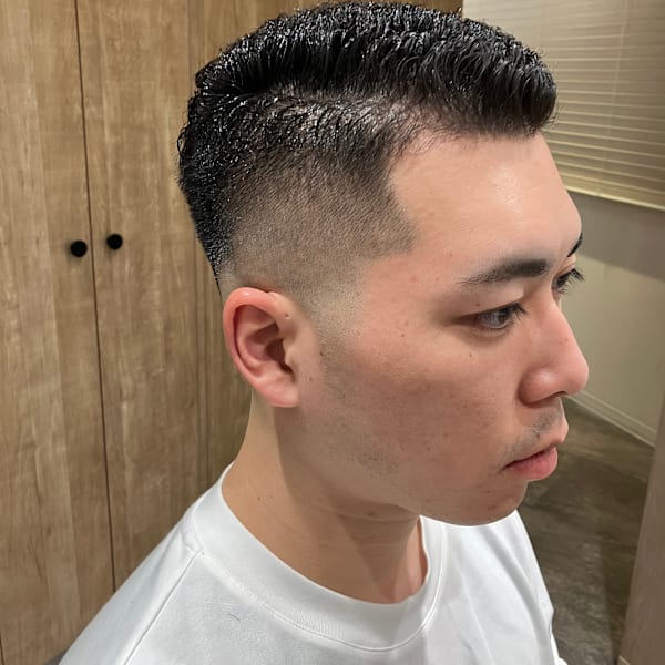 スキンフェード x濡れパン|Pu-ro Barber