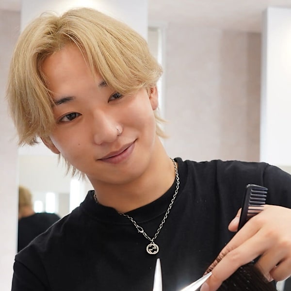 men's salon L-MARK 京都河原町【メンズサロンエルマーク キョウトカワラマチ】【メンズサロンエルマーク キョウトカワラマチ】のスタッフ紹介。宇野 太河