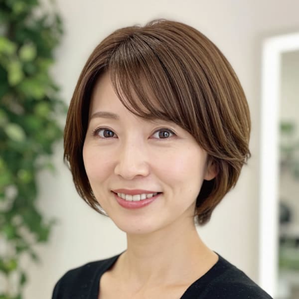 40-50代にオススメ★軽やかエアリーレイヤーショート