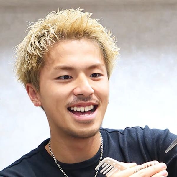 men's salon L-MARK 渋谷【メンズサロンエルマーク シブヤ】【メンズサロンエルマーク シブヤ】のスタッフ紹介。笠原 レオ