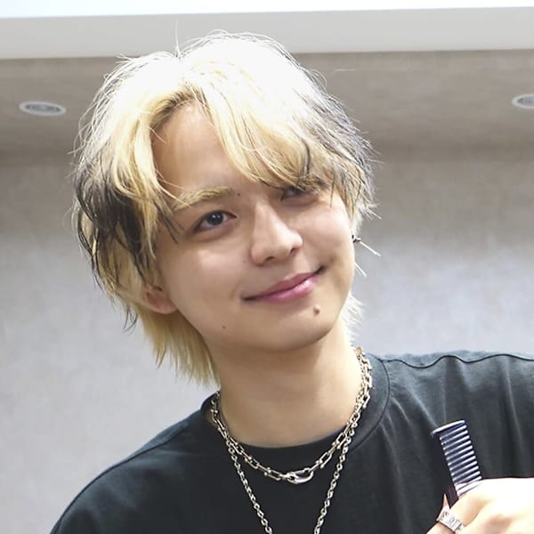 men's salon L-MARK 渋谷【メンズサロンエルマーク シブヤ】【メンズサロンエルマーク シブヤ】のスタッフ紹介。飯牟礼 樹