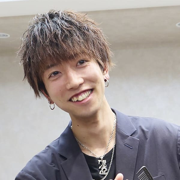 men's salon L-MARK 渋谷【メンズサロンエルマーク シブヤ】【メンズサロンエルマーク シブヤ】のスタッフ紹介。阿部 輝耀