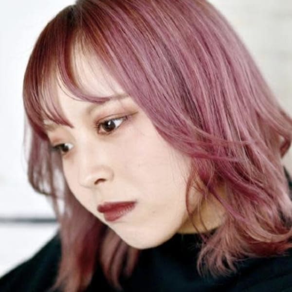 ゆるふわピンクミディ