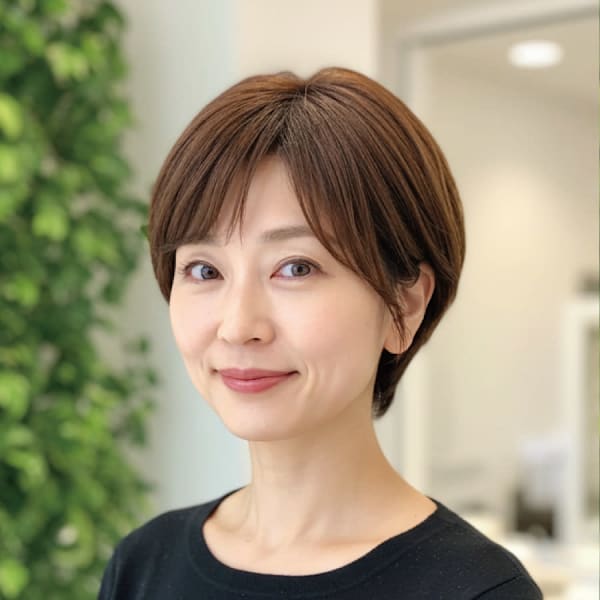 30-40代にオススメ★大人可愛いマッシュショート