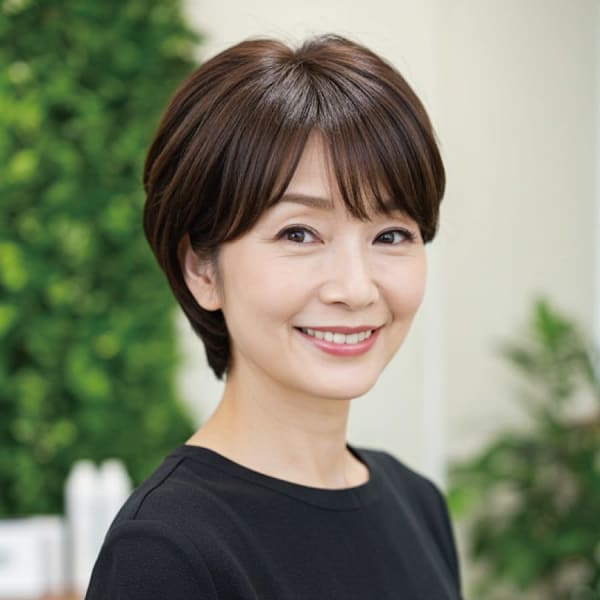 50-60代にオススメ★ふんわり若見えショート