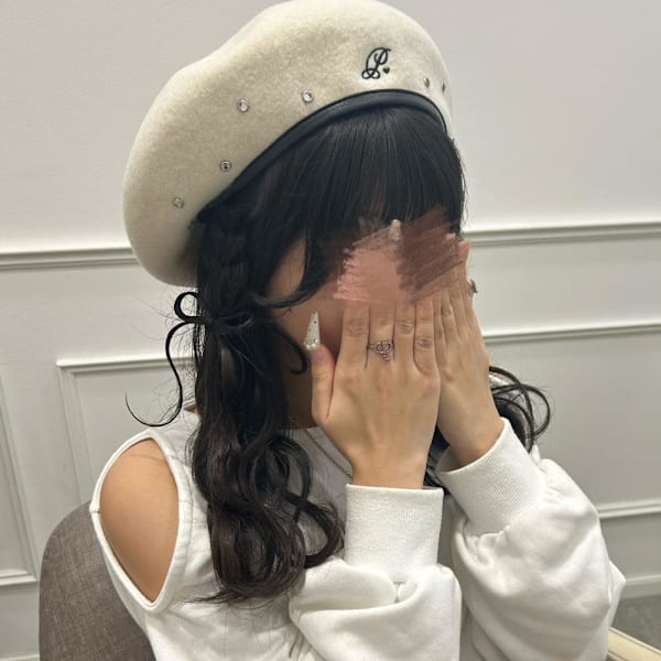 ベレー帽にぴったり！あみたらしリボンでガーリーに♪ ＊ひな＊