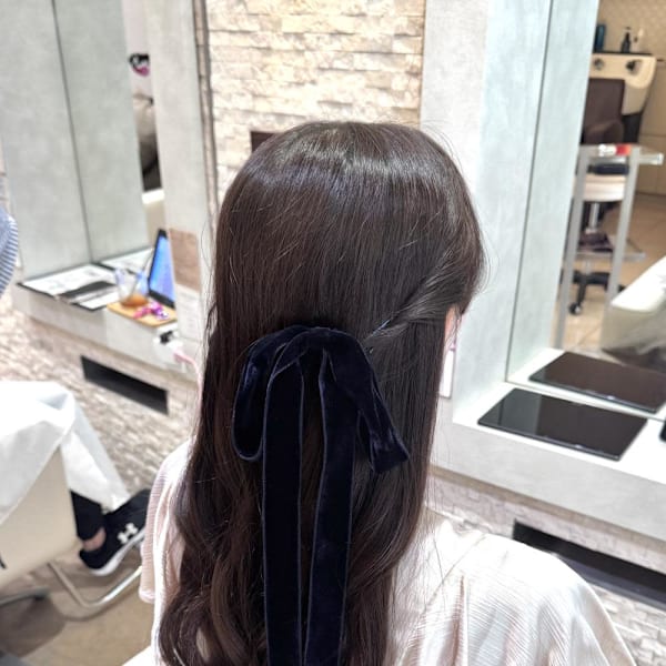 イベントにぴったりハーフツインアレンジ♪