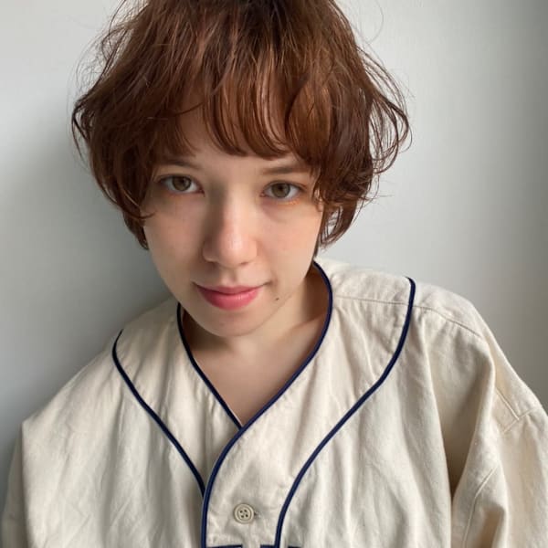 学芸大学【CEINEloq】ショートボブ/パーマ/イルミナ|CEINE loq