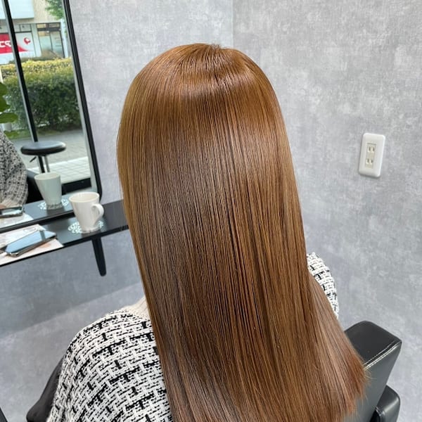 縮毛矯正【髪質改善/酸性ストレート/中川/高畑】