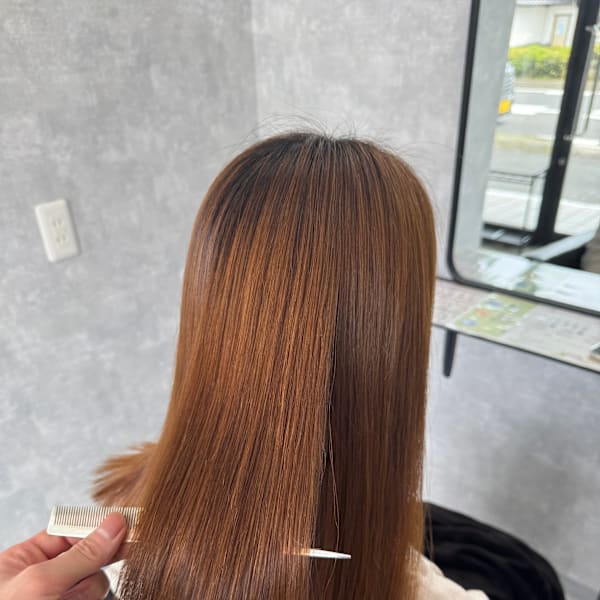 縮毛矯正【髪質改善/酸性ストレート/中川/高畑】