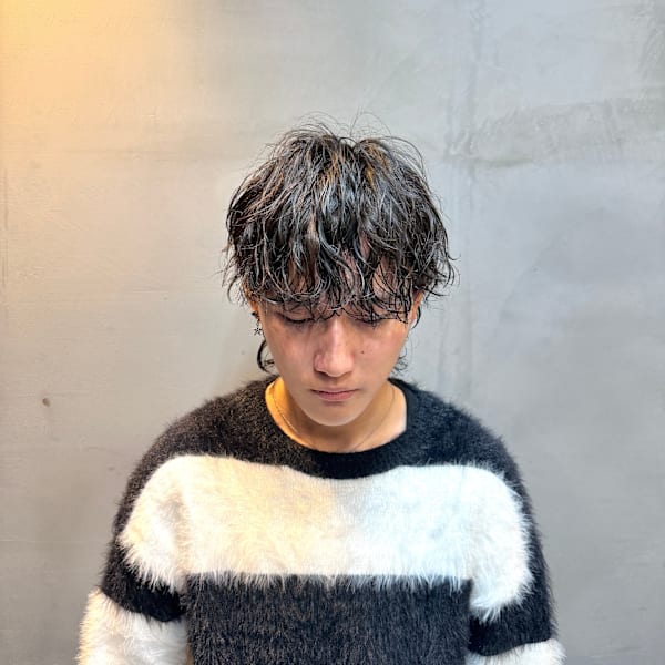 ルーズウェットな弱ツイストウルフ|BUZZIot/h