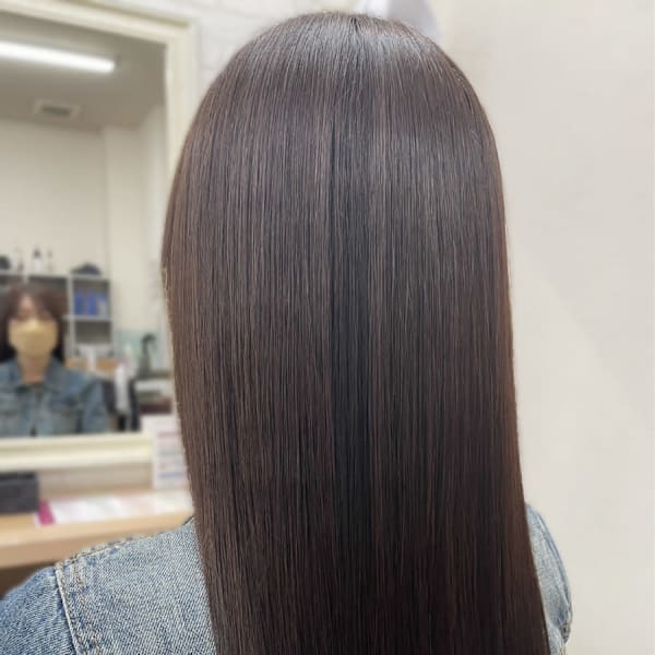 【ダメージレス縮毛矯正】 ［髪質整形］美髪ストレート