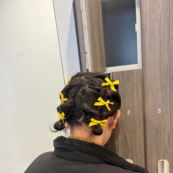 推し活ヘアアレンジ