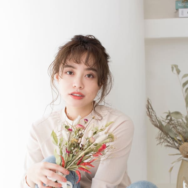 【Totia本通】ルーズアップ×オリーブグレージュ