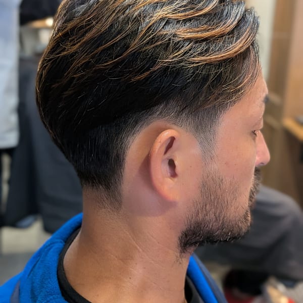 自然な流しサック|@110 BARBER SHOP CONTINENTAL