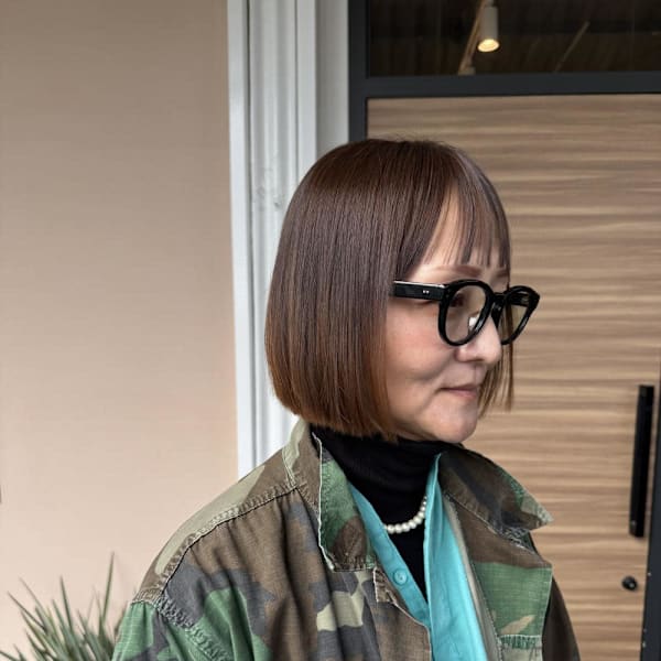 ミニボブ|半個室 rire hair 大野城店