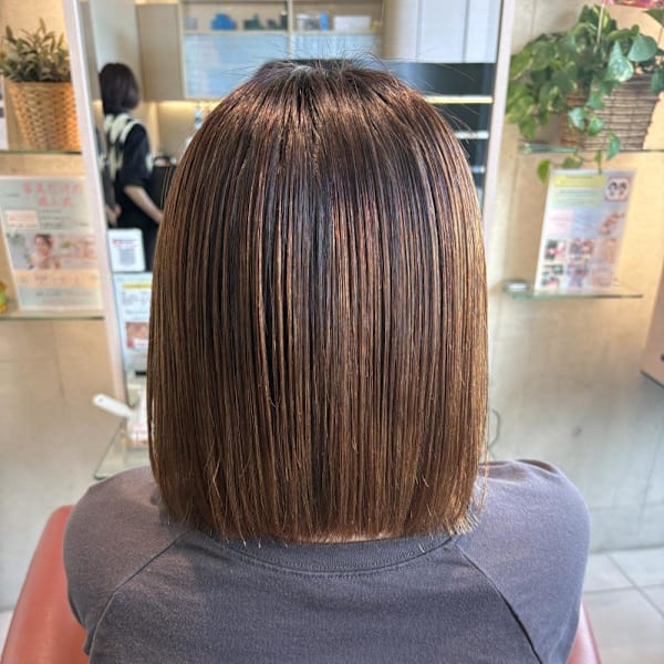 髪質改善ストレート|EMU international 春日部本店