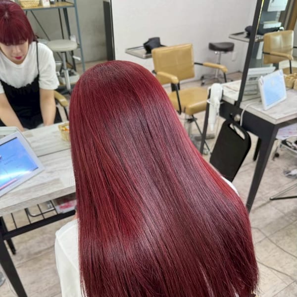 レッドカラー|agir hair 所沢 【アジールヘア】 所沢プロペ通り店