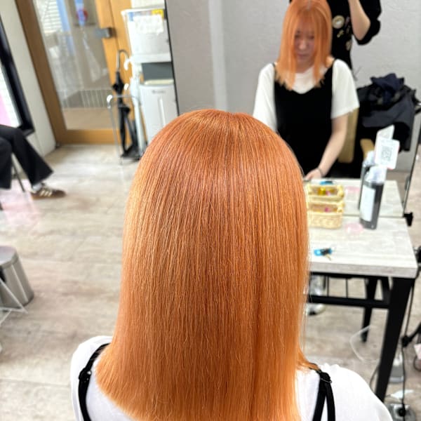 オレンジカラー|agir hair 所沢 【アジールヘア】 所沢プロペ通り店