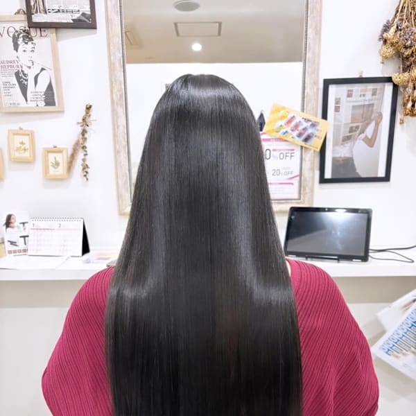 【酸性ストレート】ナチュラルストレートヘア