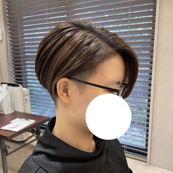 ハンサムショート×ツーブロック