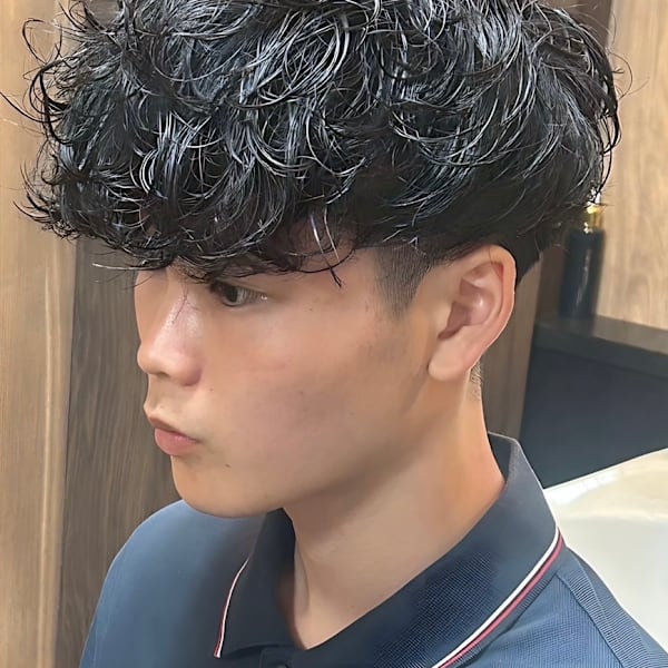 スパイラルパーマ