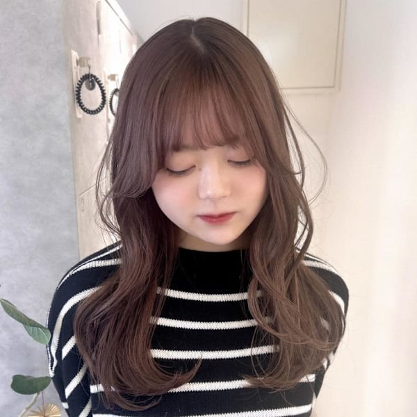 Nanaka/透けカラーピンクベージュ|MOON by KENJE