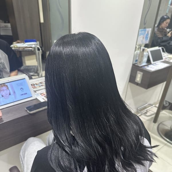 ブルーブラックカラー|crop-es茅ヶ崎