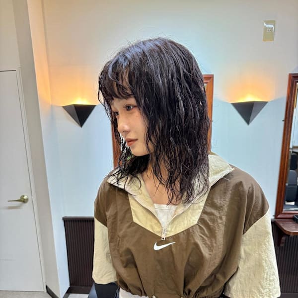 アサミ*【新潟/万代】セミロングパーマ