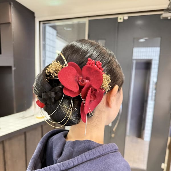 アサミ＊【新潟/万代】成人式卒業式ヘア