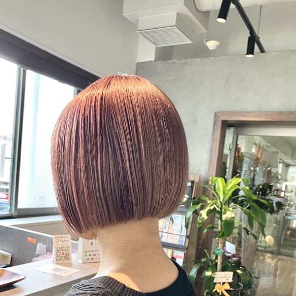 ダブルカラー/前下がりボブ|ungu GALLERY