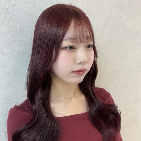 《中島遼香》チェリーピンク/レッドカラー