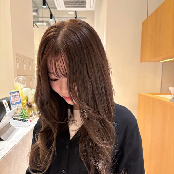 ココアブラウン|ENTER 天神店 髪質改善/ケアブリーチ/ダブルカラー