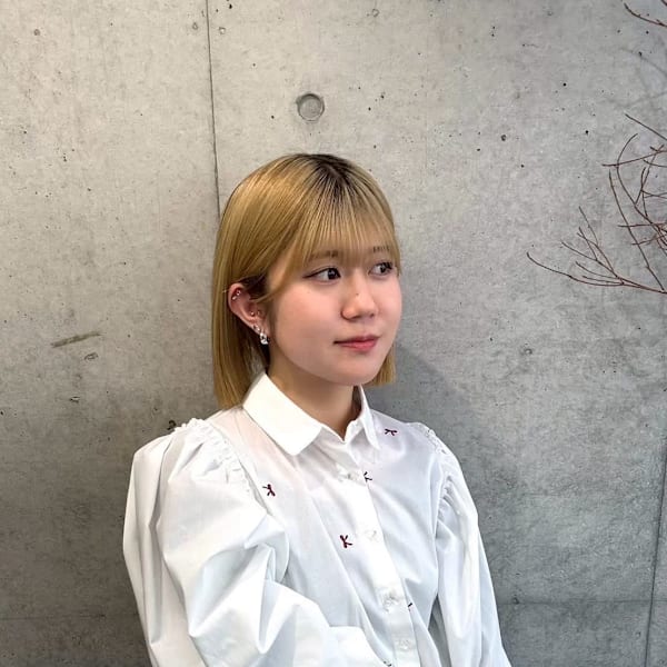 clam. at loRe【クラム　アット　ロア】のスタッフ紹介。hana