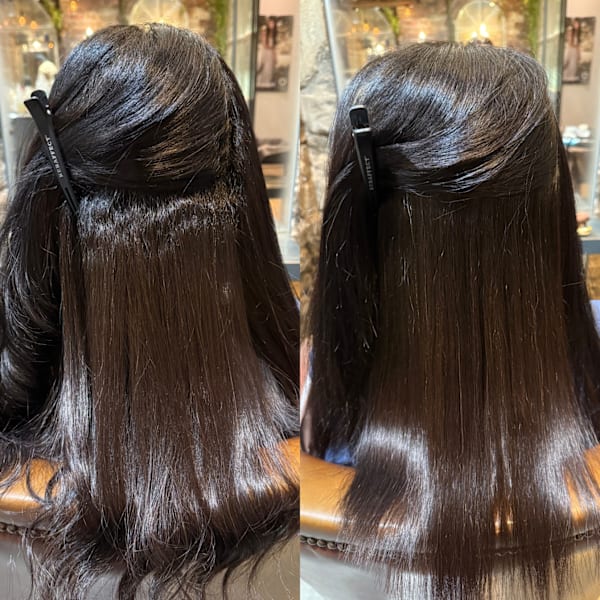 【極上艶髪】プレミアム縮毛矯正：触れたくなるような、しなやか