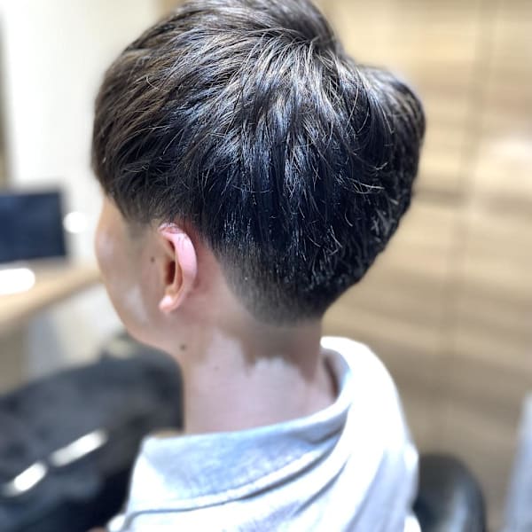 刈り上げマッシュ