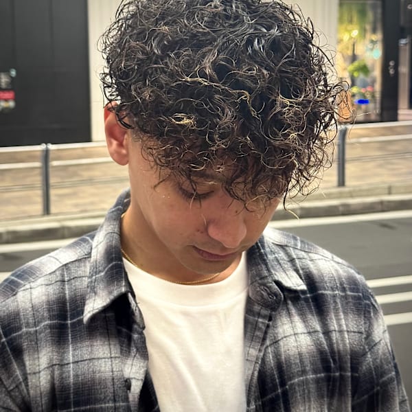 スペインカール×梅田|ヒロ銀座バーバーショップ大阪本店