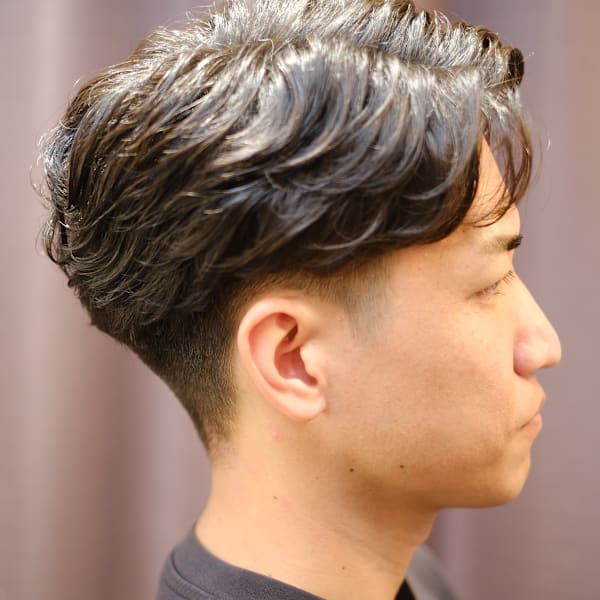 men's barber Amo×スタイル|men's barber Amo
