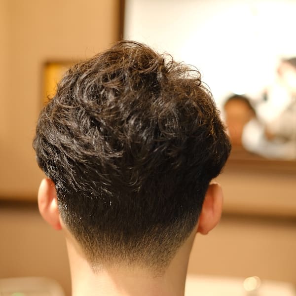 men's barber Amo×スタイル|men's barber Amo